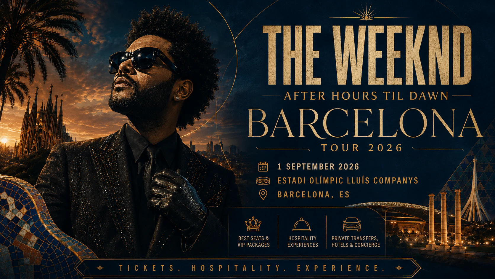 The Weeknd в Барселоне - After Hours Til Dawn Tour 2026